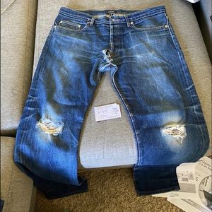 A.P.C. New Standard Selvedge Denim 33x34-1 Indigo